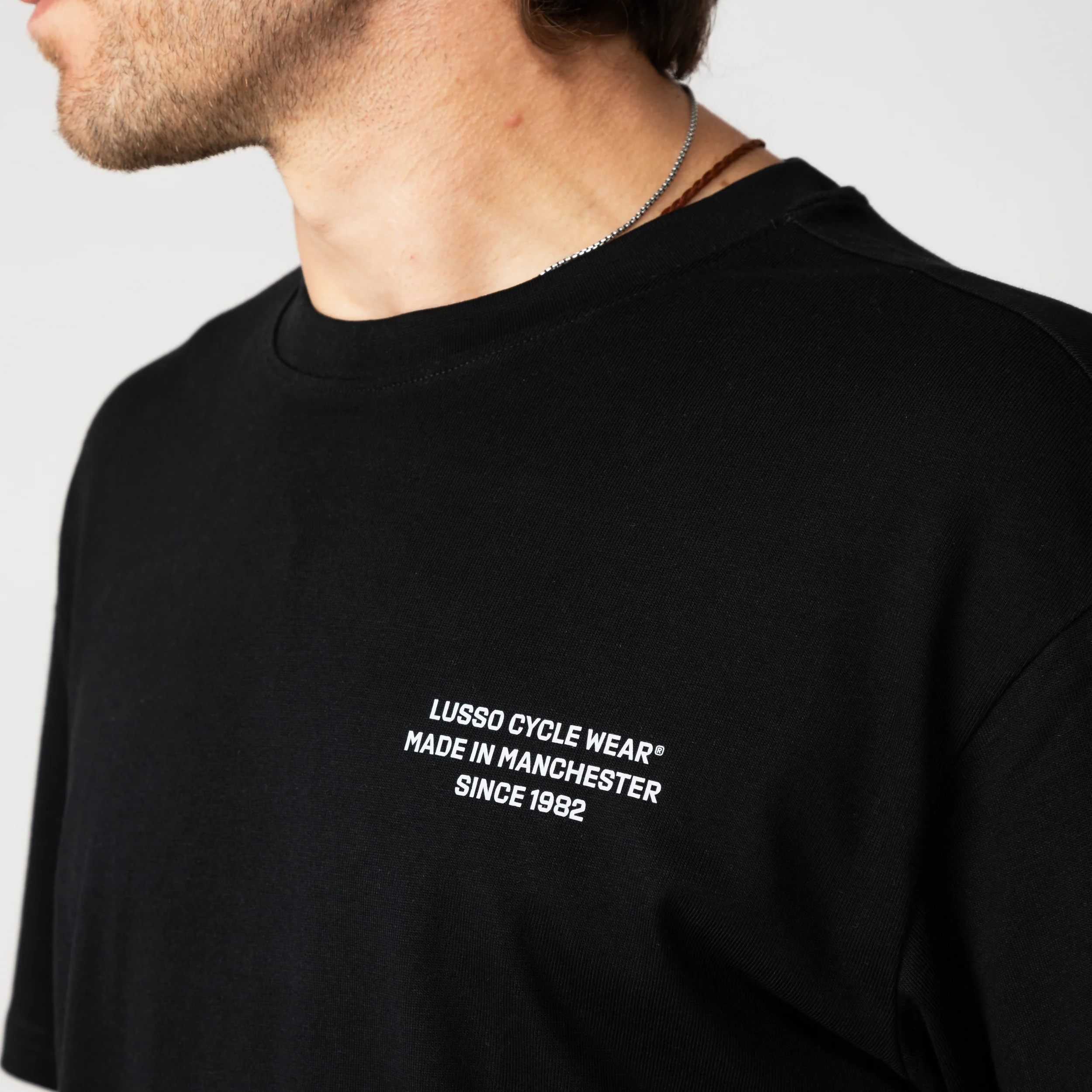 Lusso Cycle Wear T Shirt - Black - Image 4