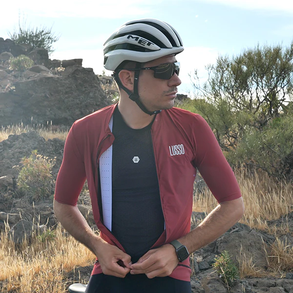 Unisex Paragon Jersey - Crimson - Image 5