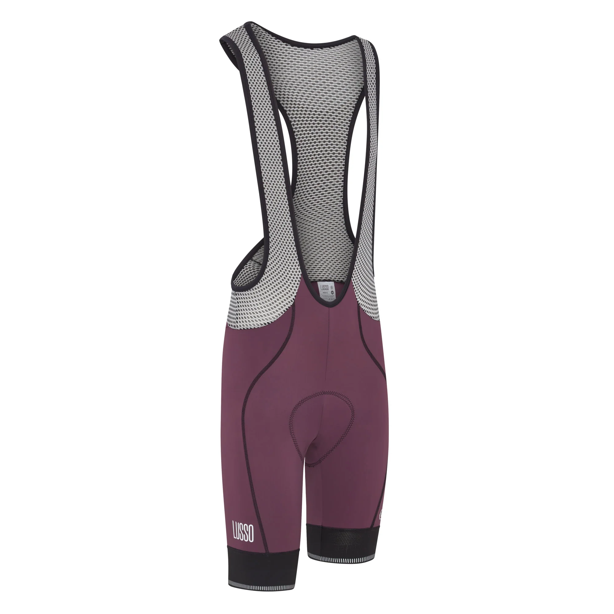 Perform Carbon Bib Shorts - Plum - Image 3