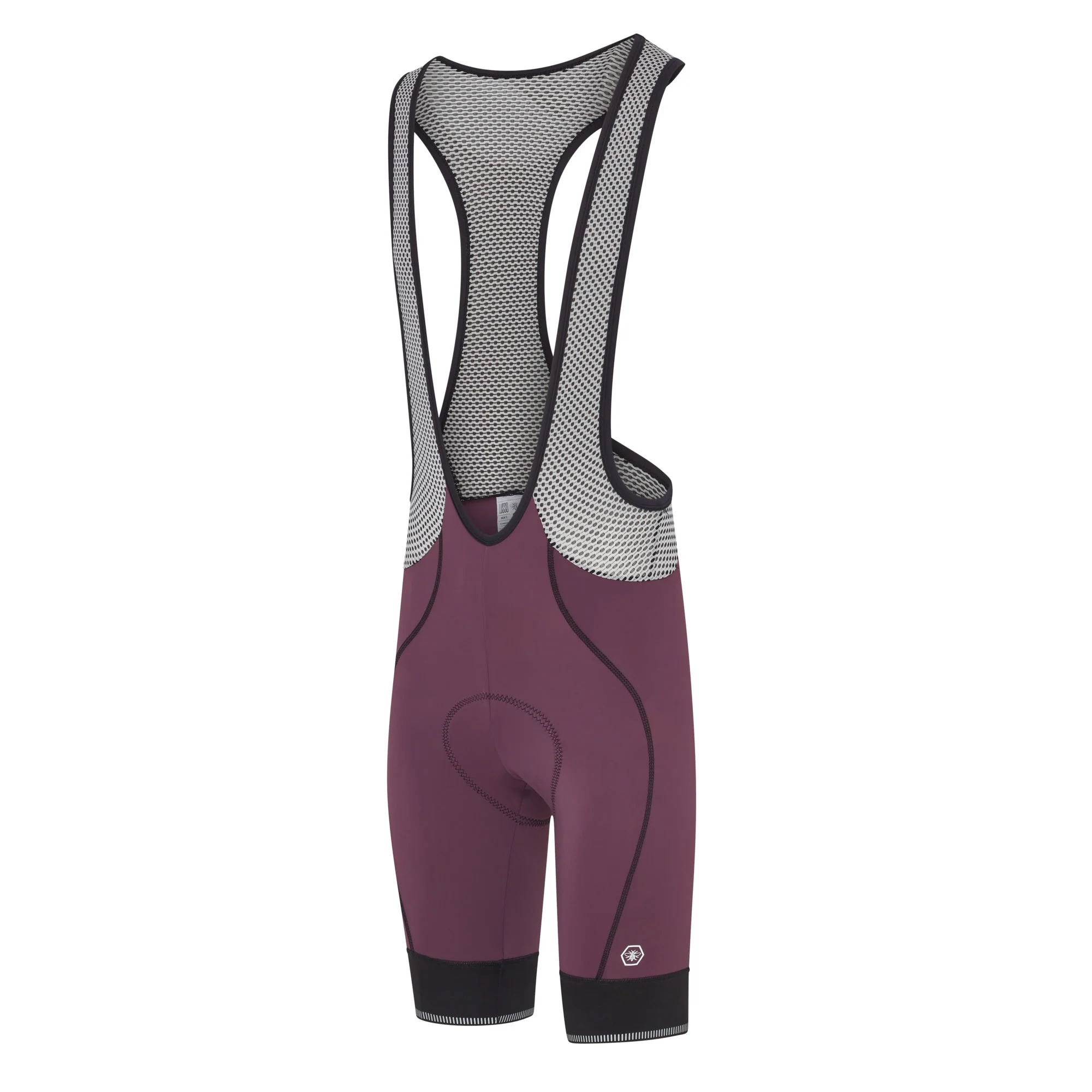 Perform Carbon Bib Shorts - Plum - Image 4