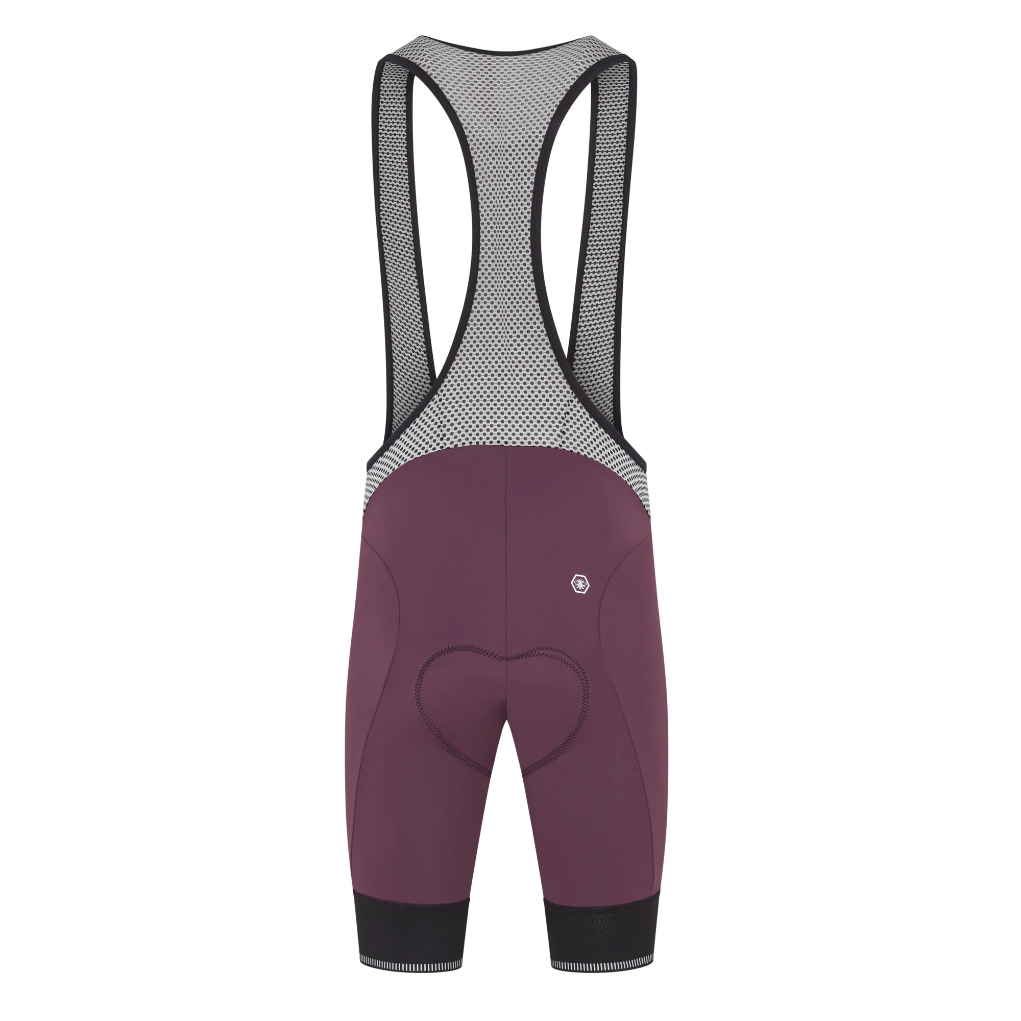 Perform Carbon Bib Shorts - Plum - Image 5