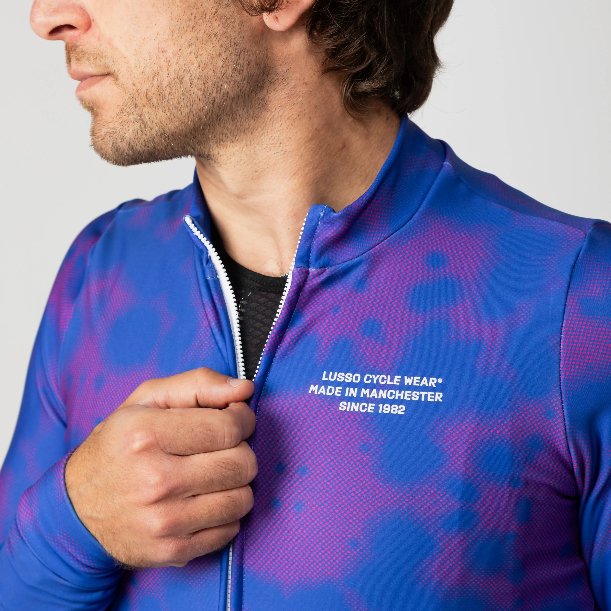 Perform Long Sleeve Thermal Jersey - Nebula - Image 2