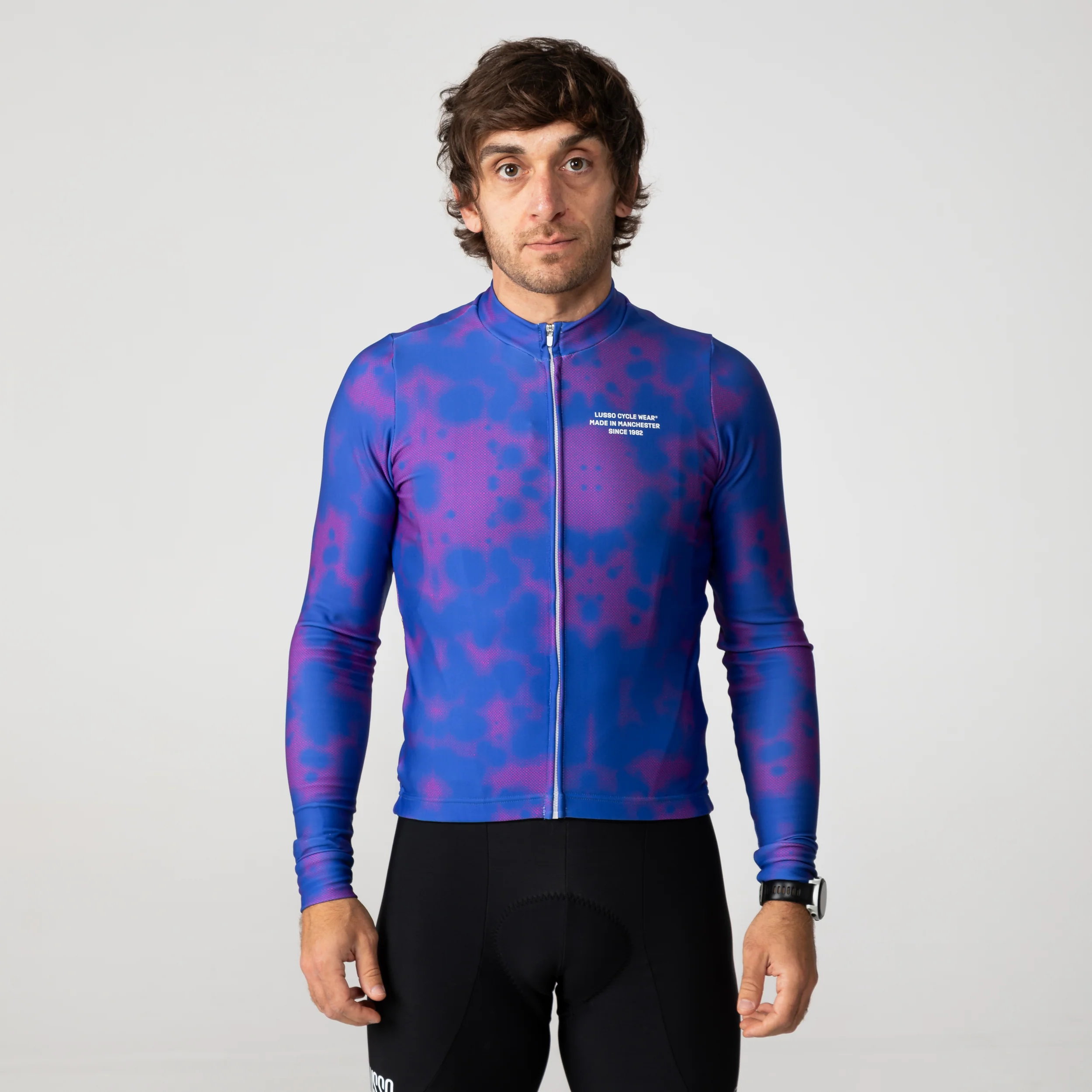 Perform Long Sleeve Thermal Jersey - Nebula - Image 5