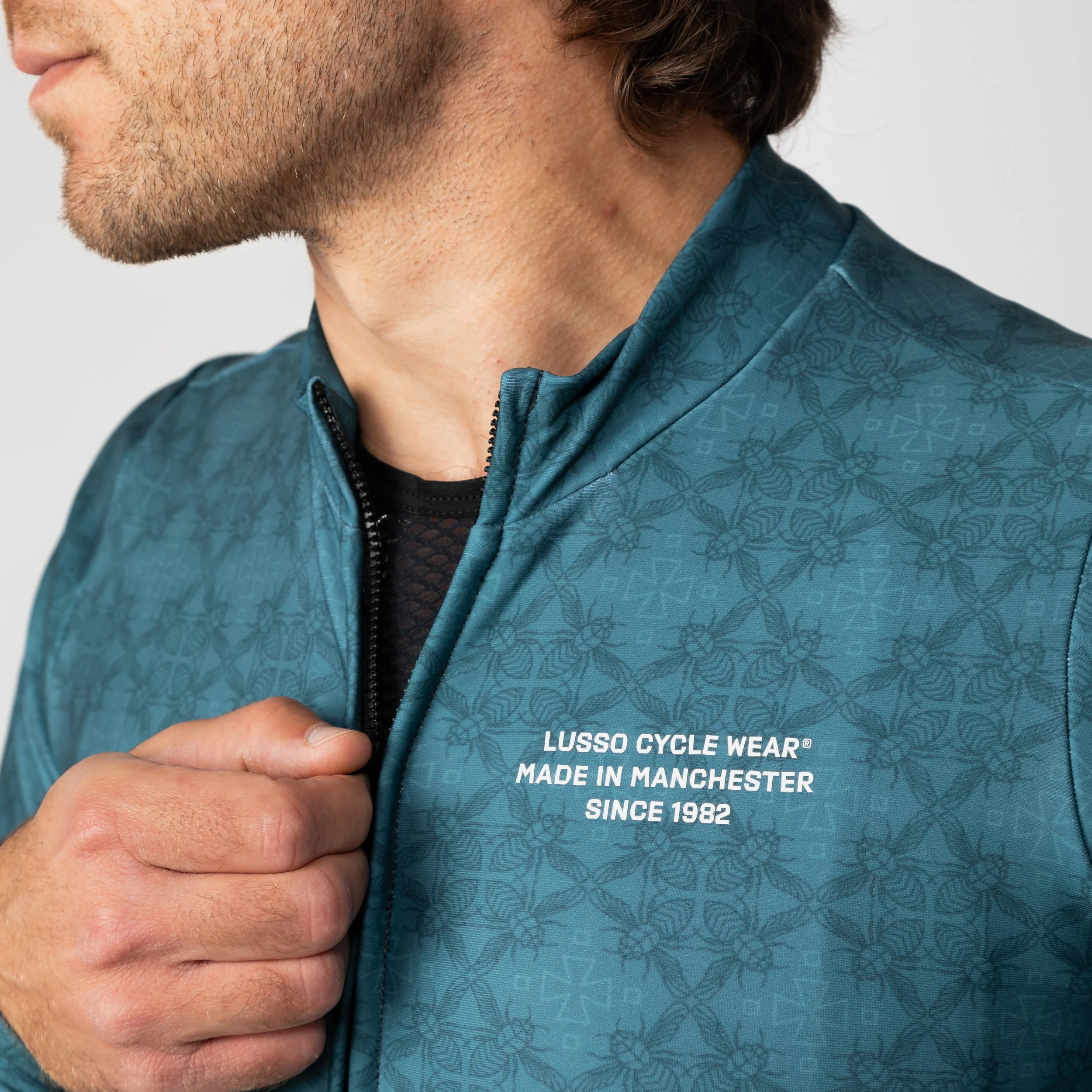 Perform Long Sleeve Thermal Jersey - Swarm - Image 2
