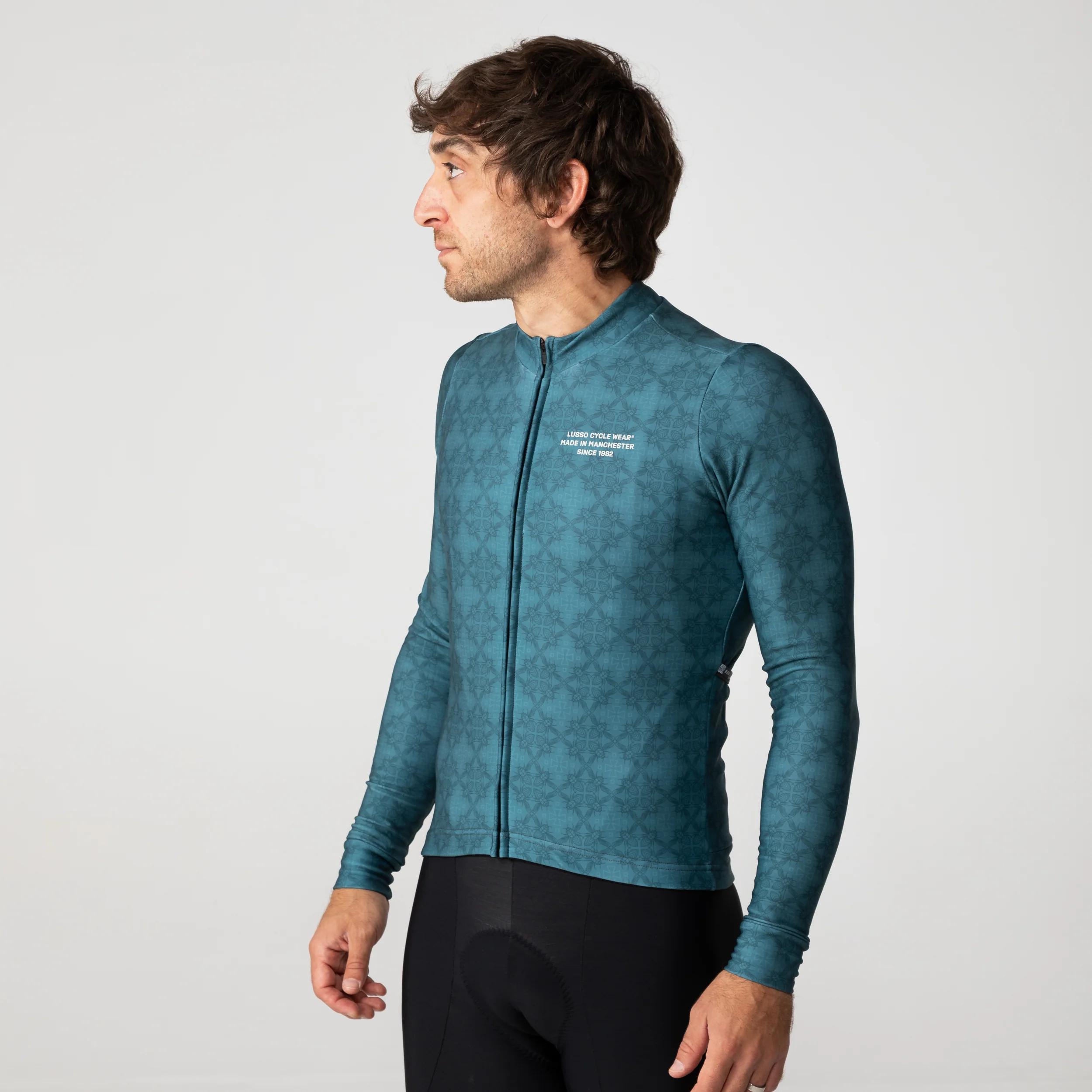 Perform Long Sleeve Thermal Jersey - Swarm - Image 5
